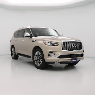 Tan 2019 Infiniti QX80 Luxe