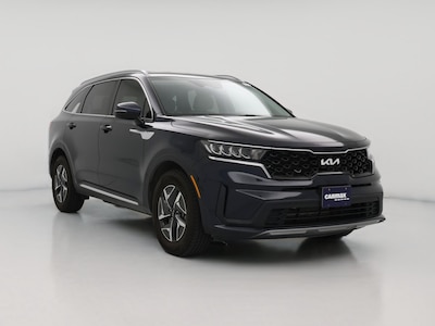 Blue 2022 Kia Sorento Hybrid S