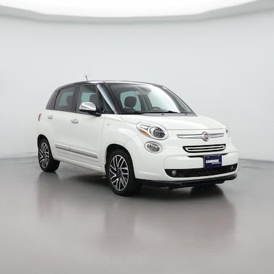 White 2015 Fiat 500L Lounge