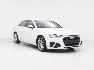 White 2023 Audi A4 S-Line Premium Plus