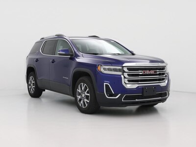 Blue 2023 GMC Acadia SLT