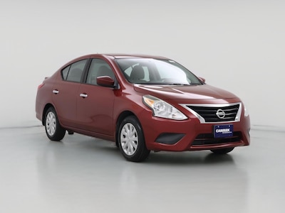 Red 2016 Nissan Versa SV