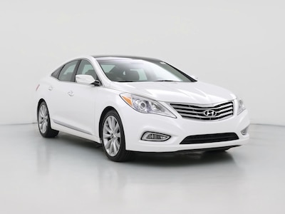 White 2014 Hyundai Azera Limited