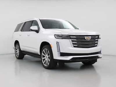 White 2021 Cadillac Escalade Premium Luxury Platinum