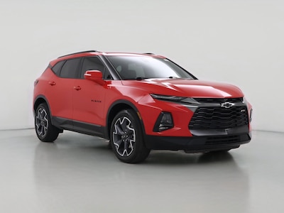 Red 2021 Chevrolet Blazer RS