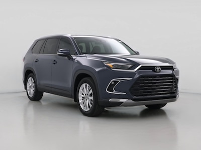 Blue 2025 Toyota Grand Highlander Platinum