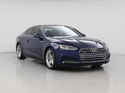 Blue 2018 Audi A5 Premium Plus