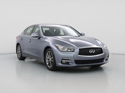 Blue 2017 Infiniti Q50 Signature