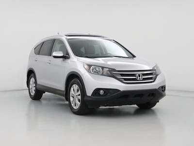 Silver 2013 Honda CR-V EX-L