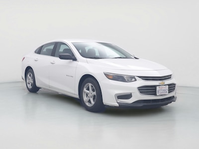White 2017 Chevrolet Malibu LS