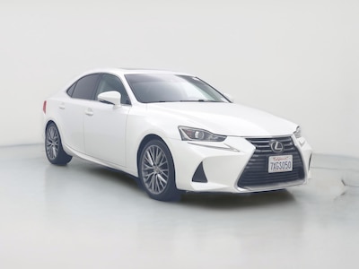 White 2017 Lexus IS 200t