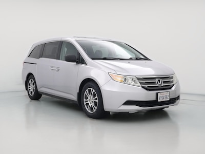 Silver 2013 Honda Odyssey EX-L