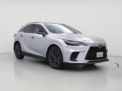 Silver 2023 Lexus RX 350 F-SPORT Handling