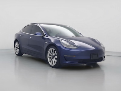 Blue 2019 Tesla Model 3 Long Range