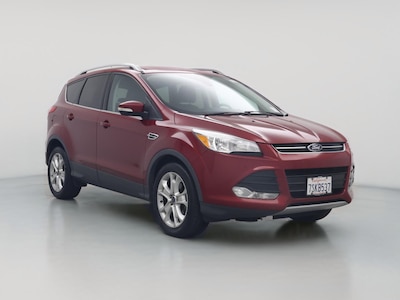 Red 2016 Ford Escape Titanium