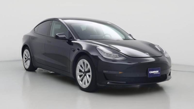 2021 Tesla Model 3 Long Range Hero Image