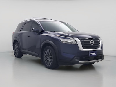 Blue 2022 Nissan Pathfinder SL