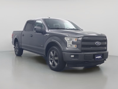 Gray 2017 Ford F150 Lariat