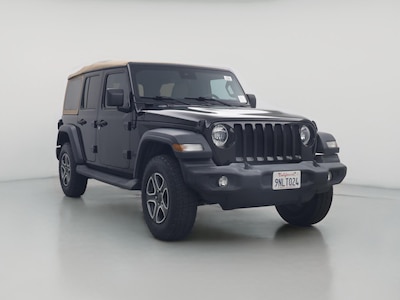 Black 2020 Jeep Wrangler Unlimited Black and Tan