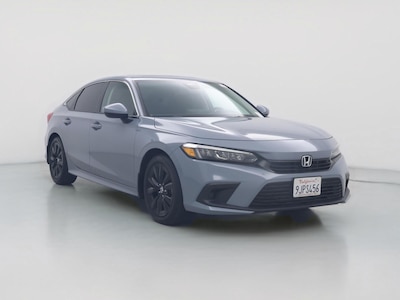 Blue 2024 Honda Civic EX