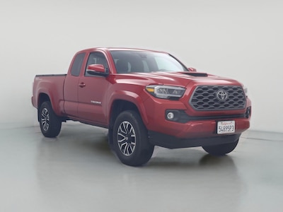 Red 2022 Toyota Tacoma TRD Sport