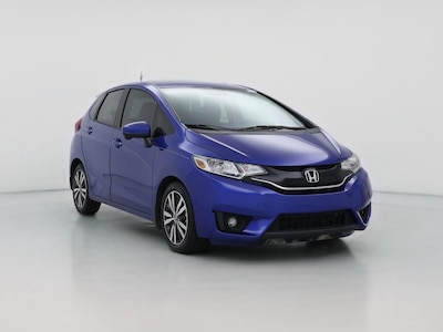 Blue 2015 Honda Fit EX