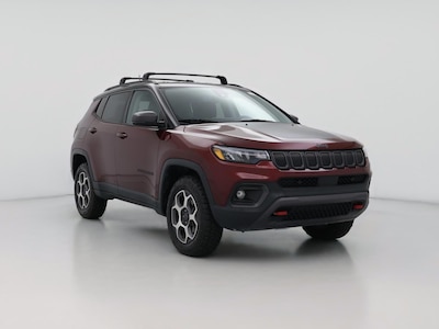 Red 2022 Jeep Compass Trailhawk
