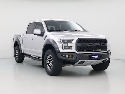 Silver 2017 Ford F150 SVT Raptor