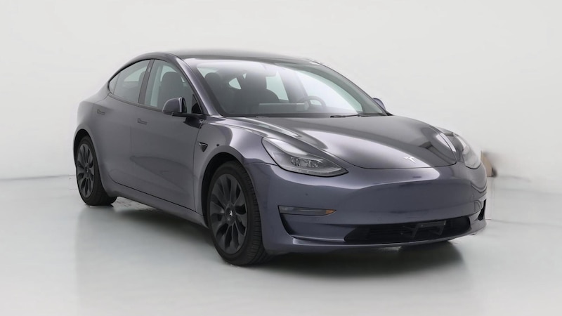2022 Tesla Model 3 Long Range Hero Image