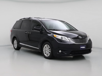 Black 2017 Toyota Sienna XLE