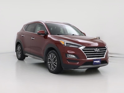 Red 2020 Hyundai Tucson Limited