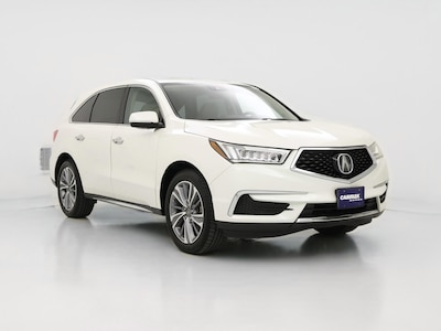 White 2017 Acura MDX