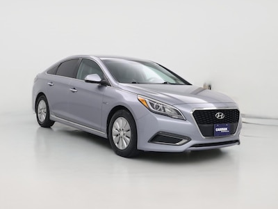 Silver 2016 Hyundai Sonata Hybrid SE