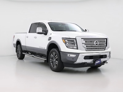 White 2020 Nissan Titan XD Platinum Reserve