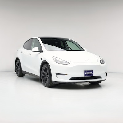 White 2021 Tesla Model Y Long Range