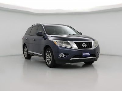 Blue 2014 Nissan Pathfinder SL