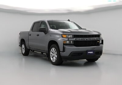 Gray 2020 Chevrolet Silverado 1500 Custom