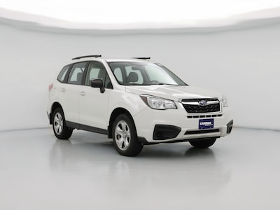 White 2018 Subaru Forester 2.5I