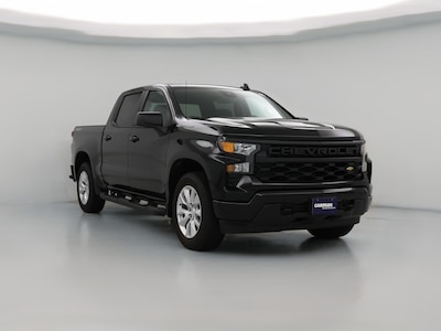 Black 2024 Chevrolet Silverado 1500 Custom