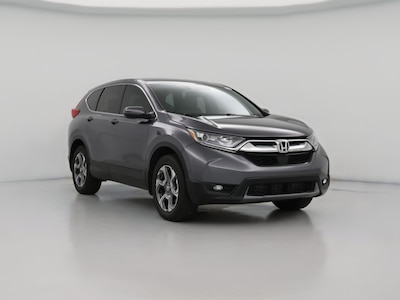 Gray 2017 Honda CR-V EX-L