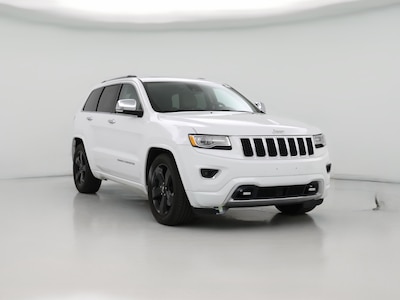 White 2015 Jeep Grand Cherokee Overland