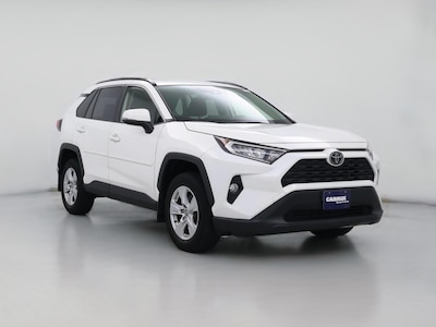 White 2019 Toyota RAV4 XLE