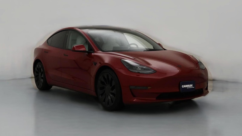 2022 Tesla Model 3 Performance Hero Image