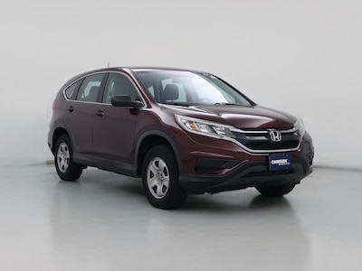 Red 2015 Honda CR-V LX