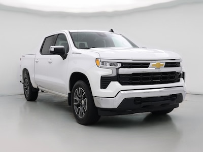 White 2022 Chevrolet Silverado 1500 LT