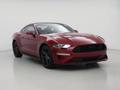 Red 2019 Ford Mustang Ecoboost