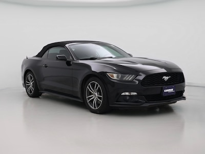 Black 2015 Ford Mustang Ecoboost Premium