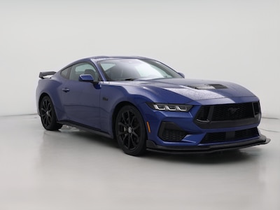 Blue 2024 Ford Mustang GT Premium