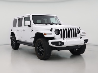 White 2022 Jeep Wrangler Unlimited Sahara High Altitude