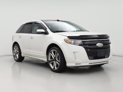 White 2014 Ford Edge Sport